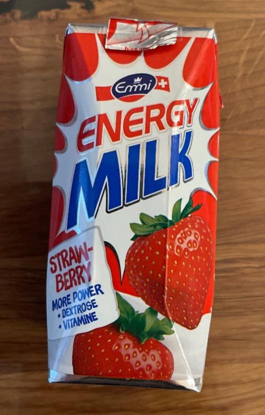 Fotografie - Energy Milk Strawberry Emmi