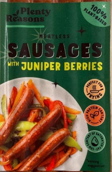 Fotografie - Meatless Sausages with Juniper berries Plenty Reasons