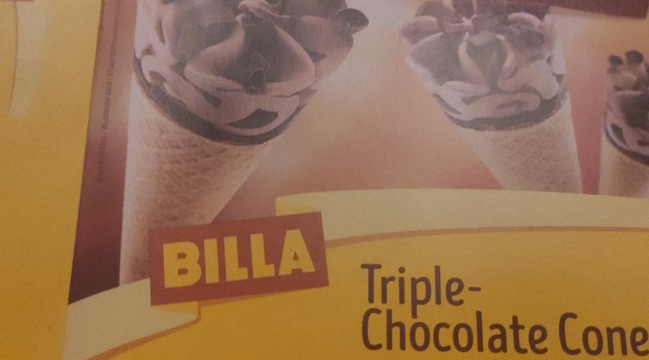 Fotografie - Triple-Chocolate Cones Billa