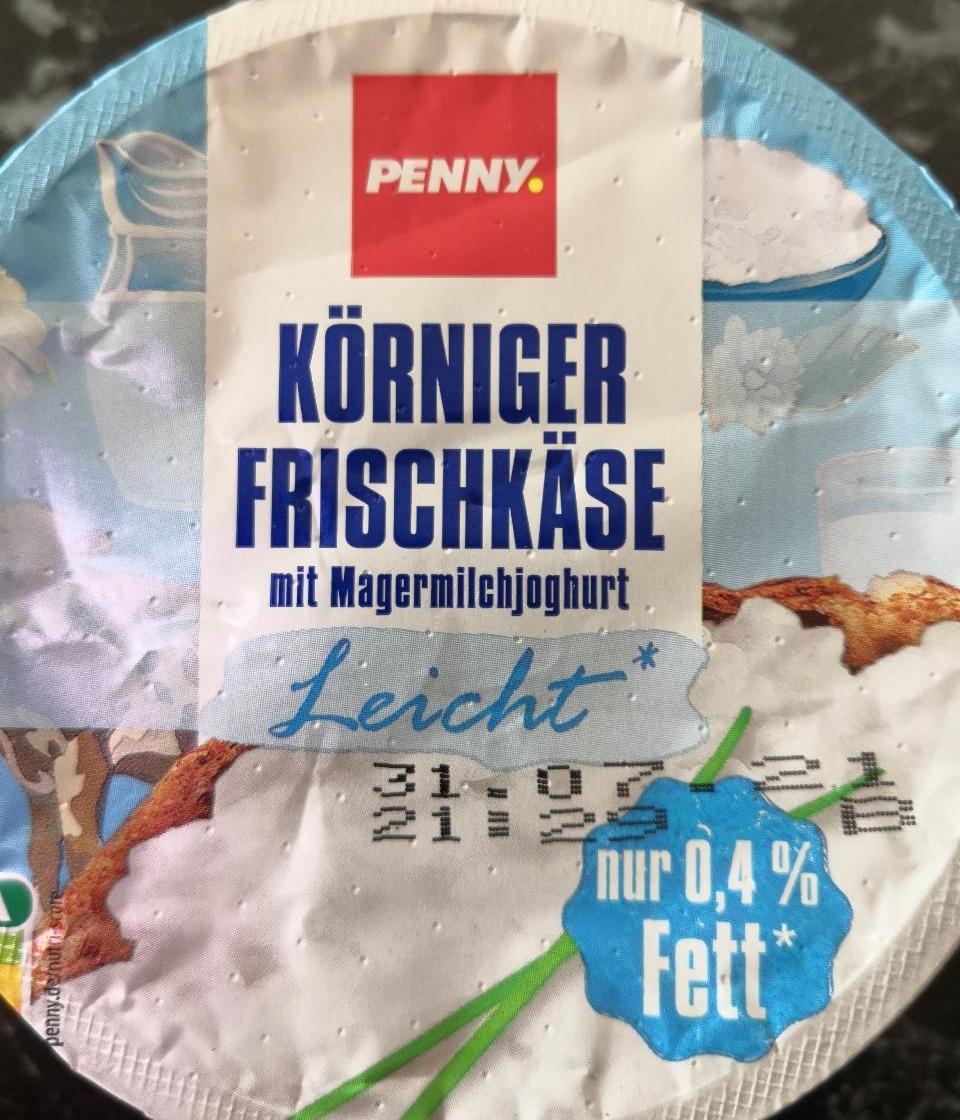 Fotografie - Körniger Frischkäse Leicht 0,4% Fett Penny