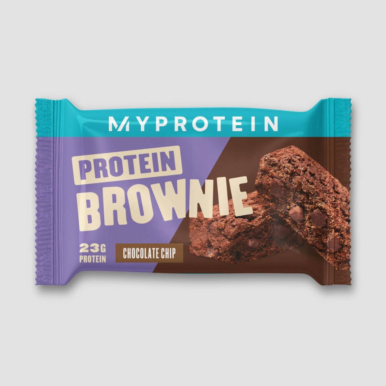 Fotografie - Protein Brownie chocolate chip flavour MyProtein