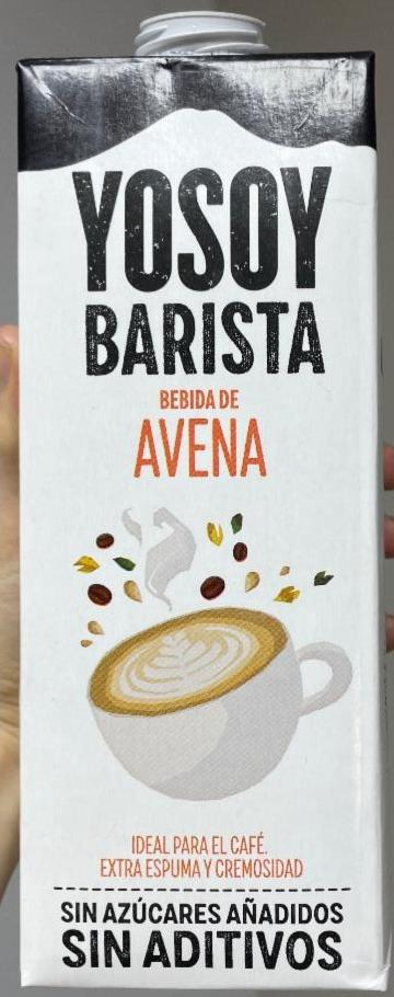 Fotografie - Bebida de Avena sin azúcar añadido Yosoy Barista