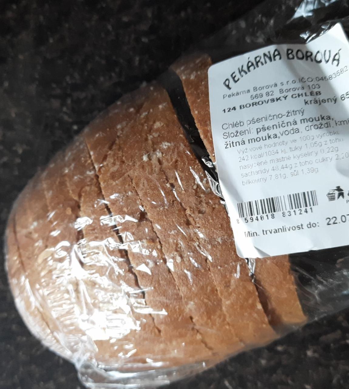 Fotografie - Borovský chléb pšenično žitný Pekárna Borová