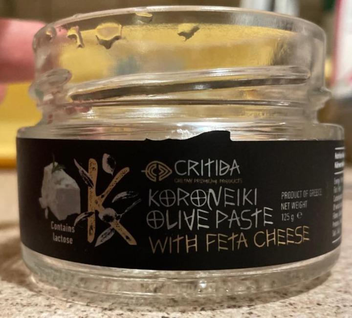 Fotografie - Koroneiki Olive Paste with Feta cheese Critida