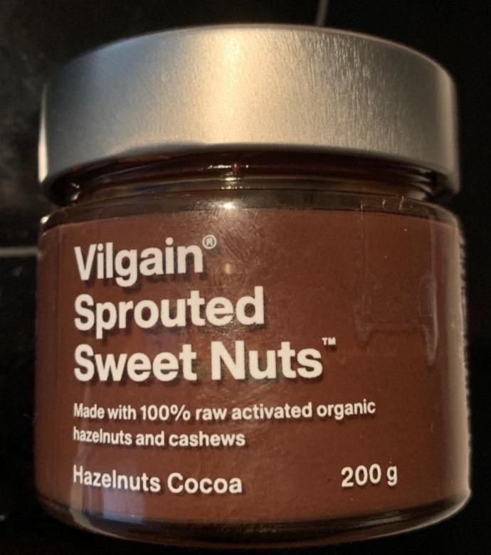 Fotografie - Sprouted Sweet nuts Hazelnut Cocoa Vilgain