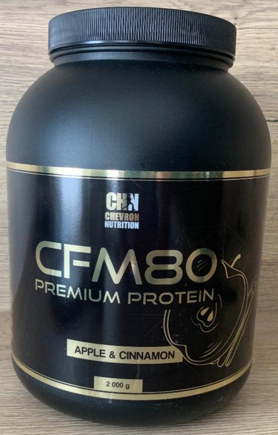 Fotografie - CFM80 Premium Protein Apple & Cinnamon Chevron Nutrition