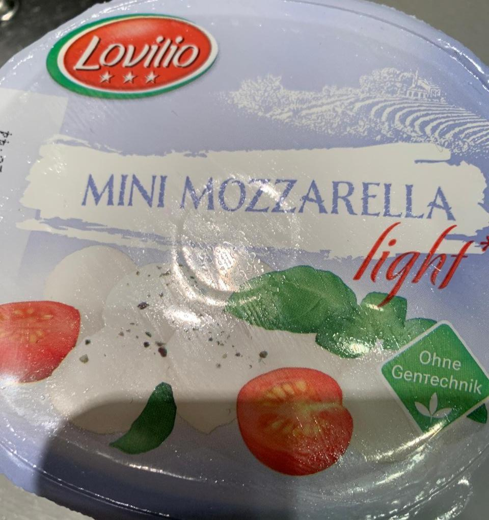 Fotografie - mini mozzarella light Loviilio