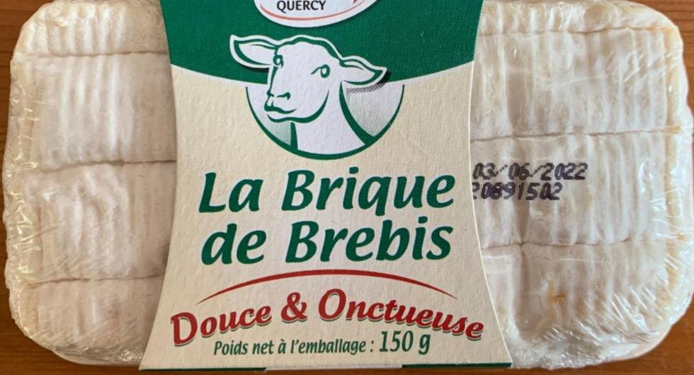 Fotografie - Kozí sýr La Brique de Brebis