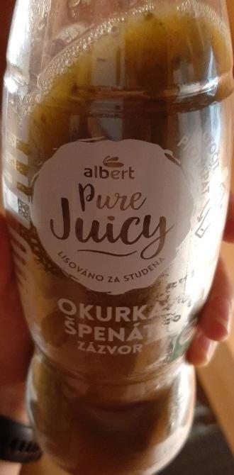 Fotografie - Pure juice Smoothie okurka, špenát, zázvor Albert