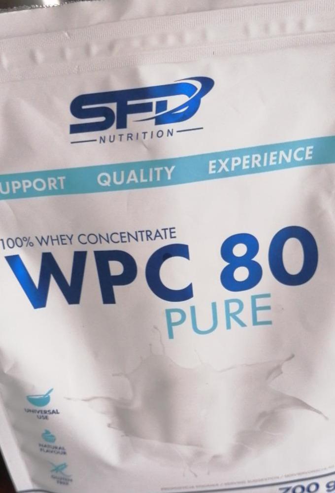 Fotografie - SFD nutrition WPC 80 pure