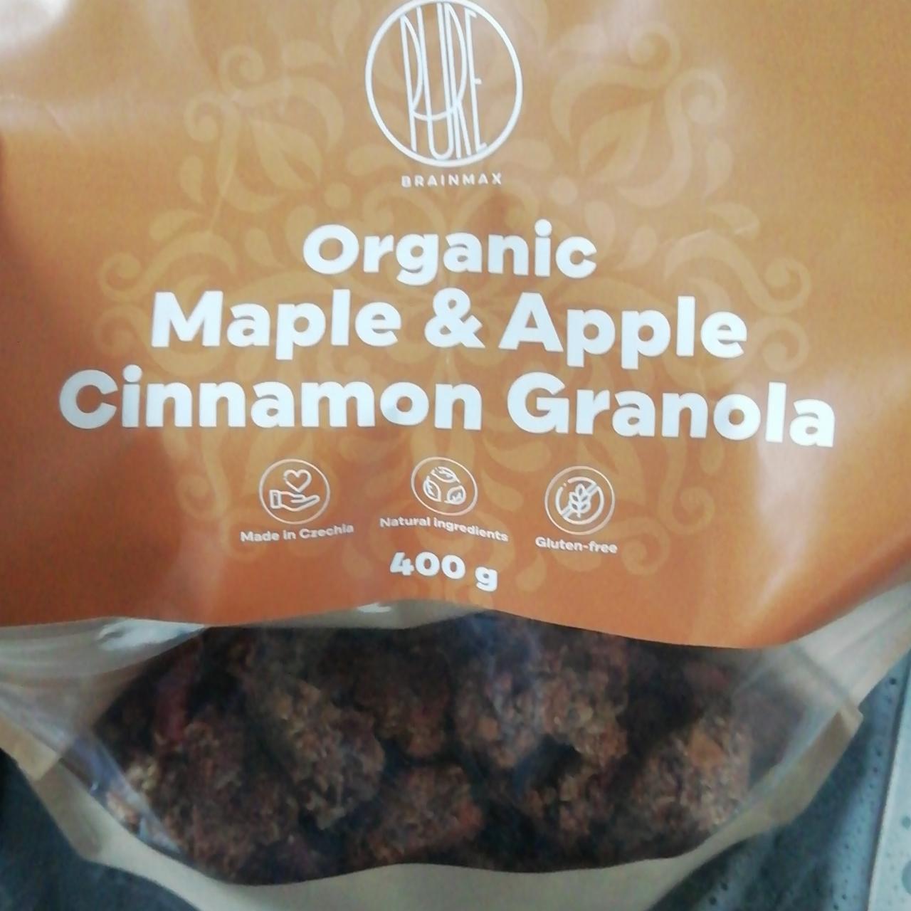 Fotografie - Organic Maple & Apple Cinnamon Granola Brainmax