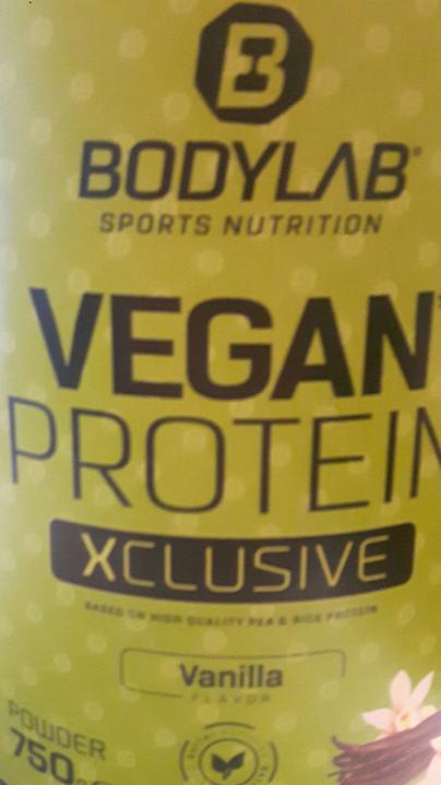 Fotografie - Vegan protein xclusive vanilla Bodylab