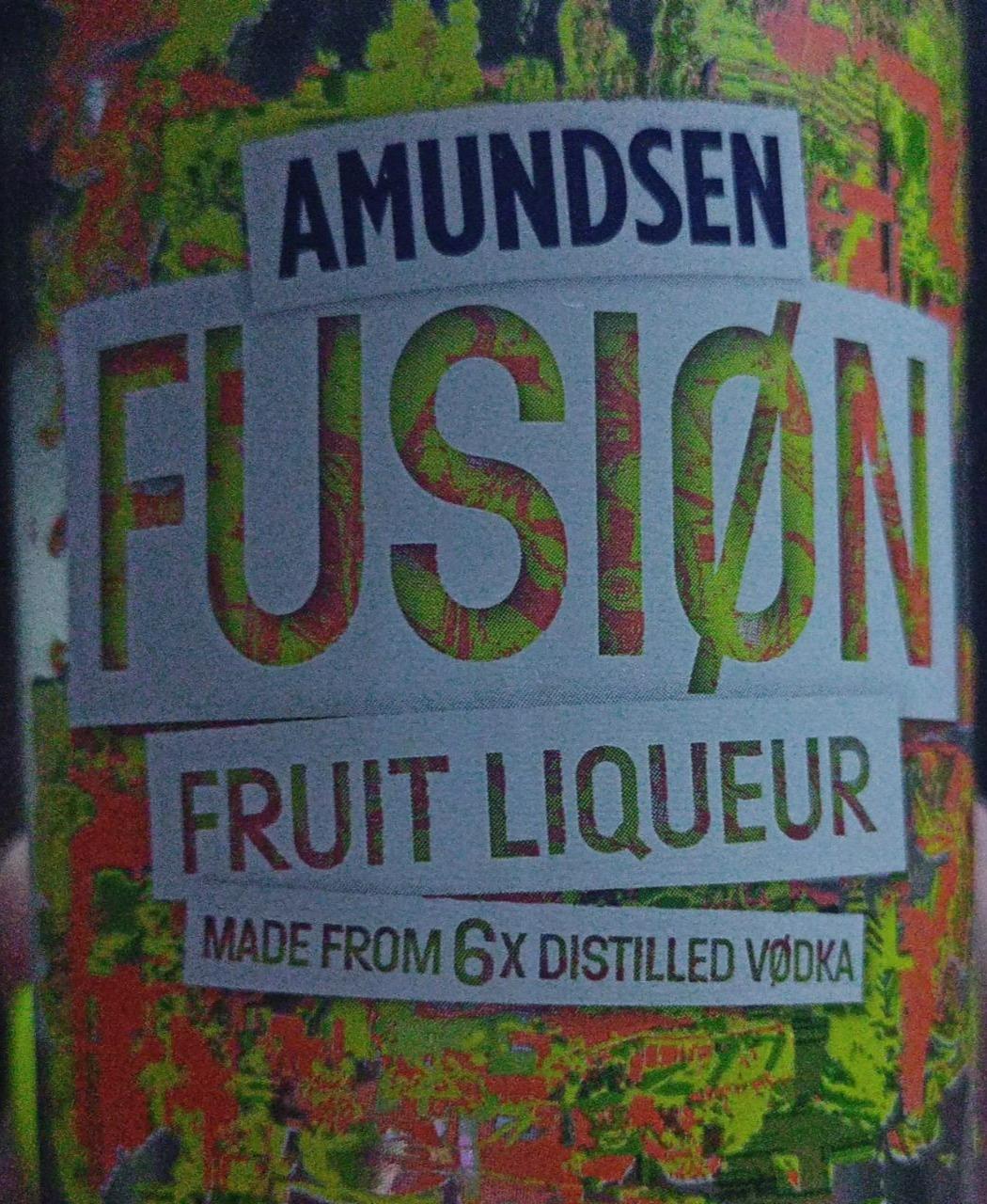 Fotografie - Fusion Fruit Liqueur s příchutí žlutého melounu Amundsen