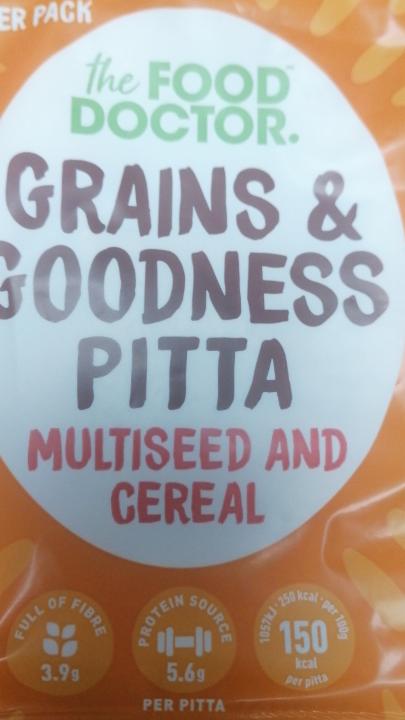 Fotografie - Grains & Goodness Pitta Multiseed and Cereal The Food Doctor