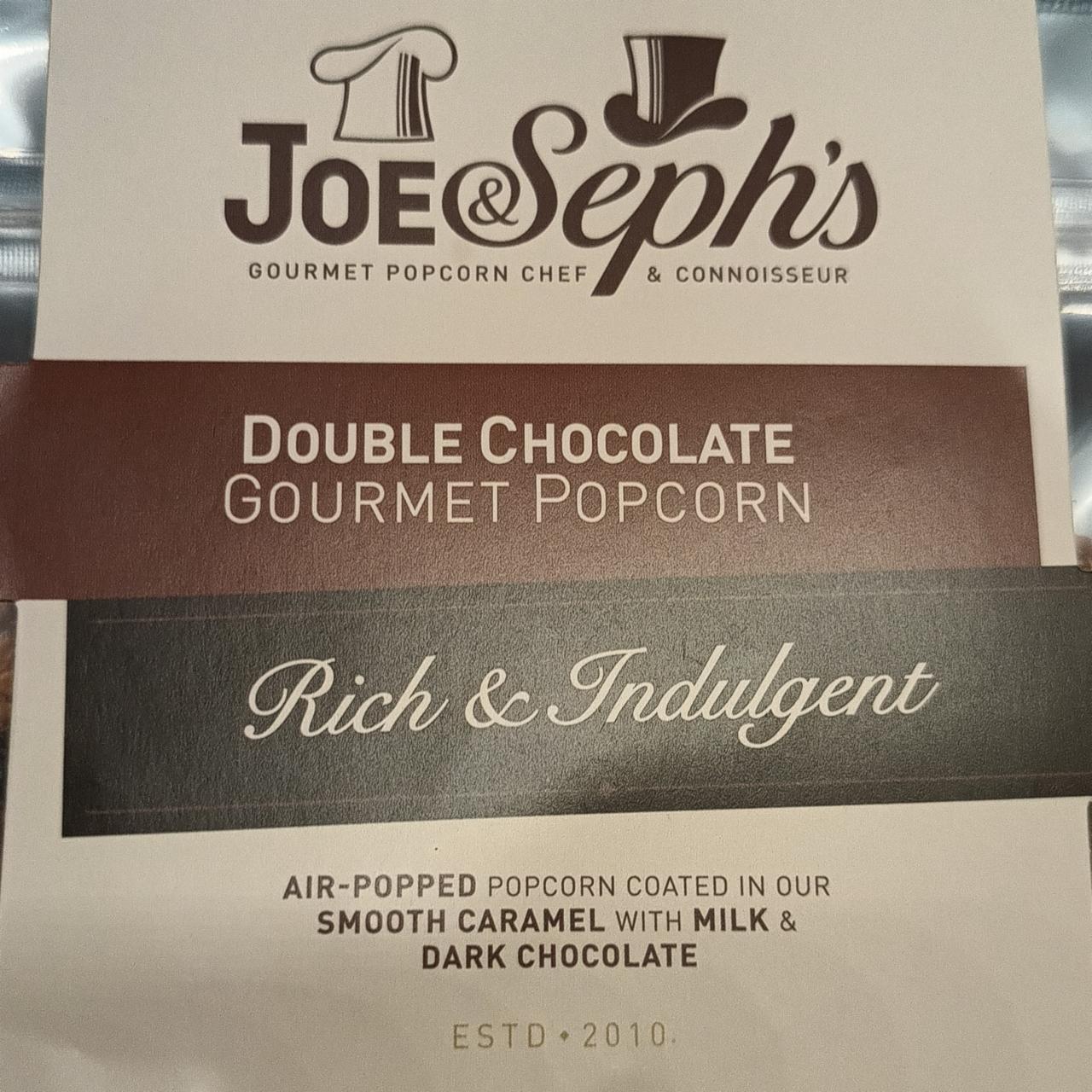 Fotografie - Double Chocolate Gourmet Popcorn Joe & Seph's