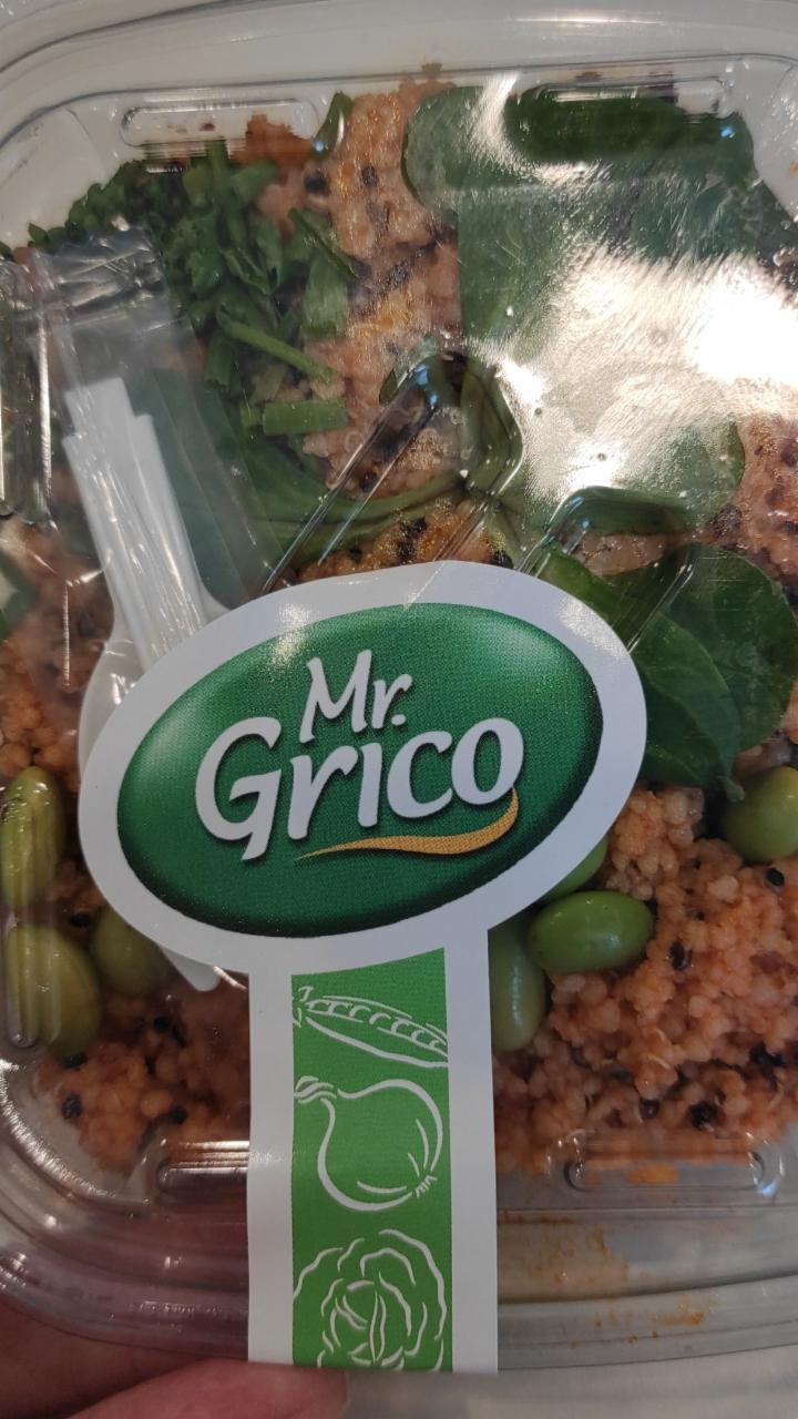 Fotografie - salát s kuskusem, quinoou a medem Mr.Grico