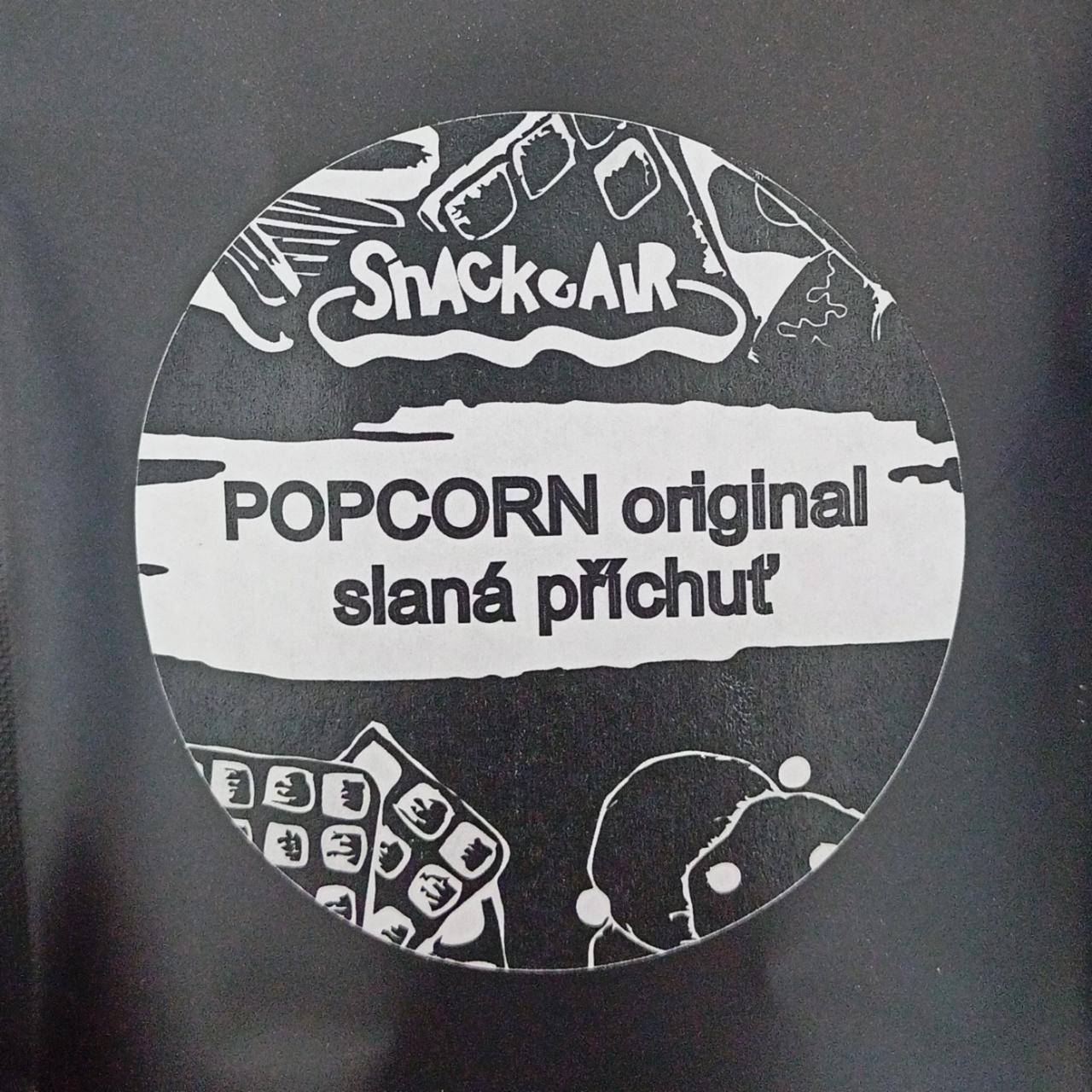 Fotografie - Popcorn original slaná příchuť SnackeAir