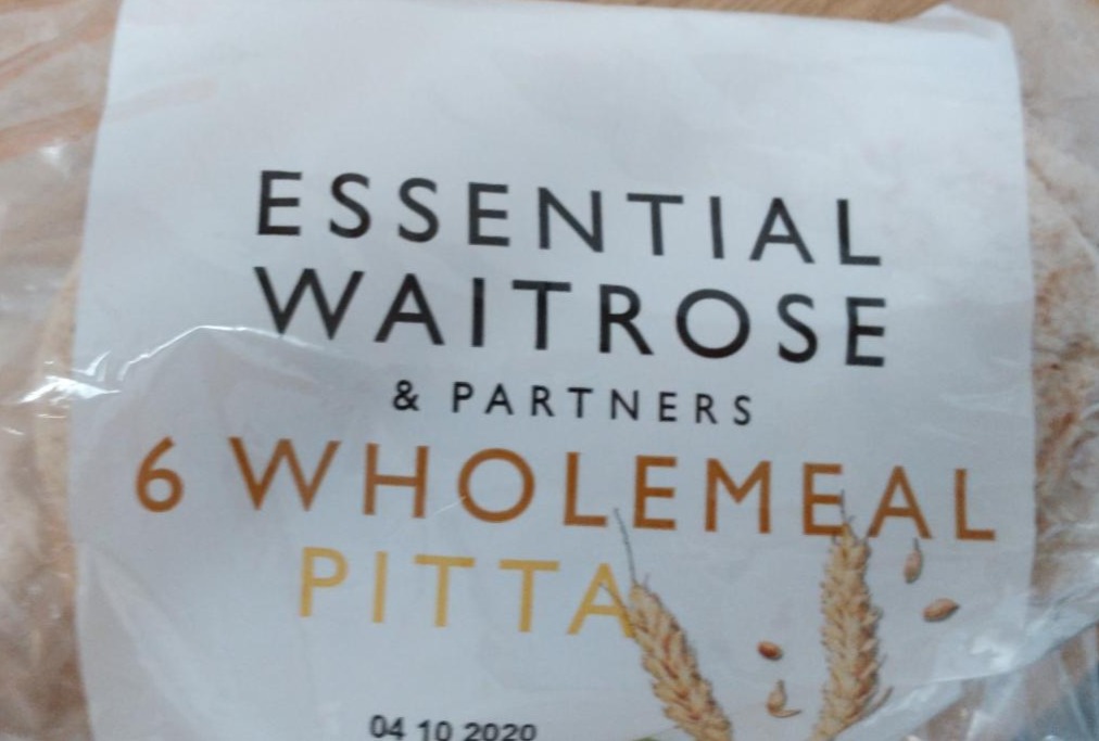 Fotografie - 6 Wholemeal Pitta Essential Waitrose