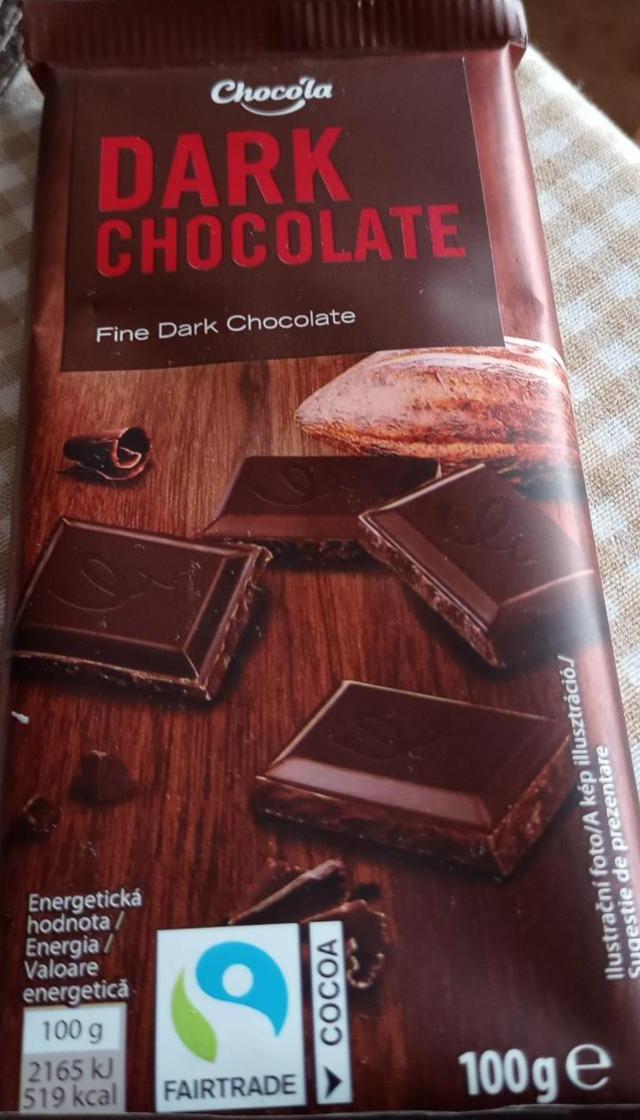 Fotografie - Dark chocolate Chocola
