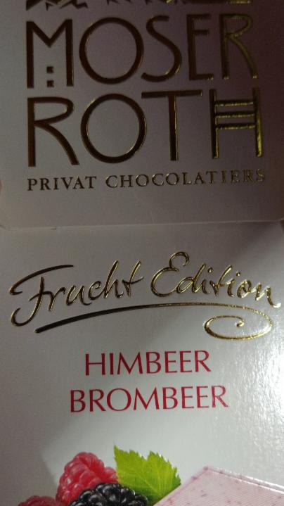 Fotografie - Frucht Edition Himbeer Brombeer Moser Roth