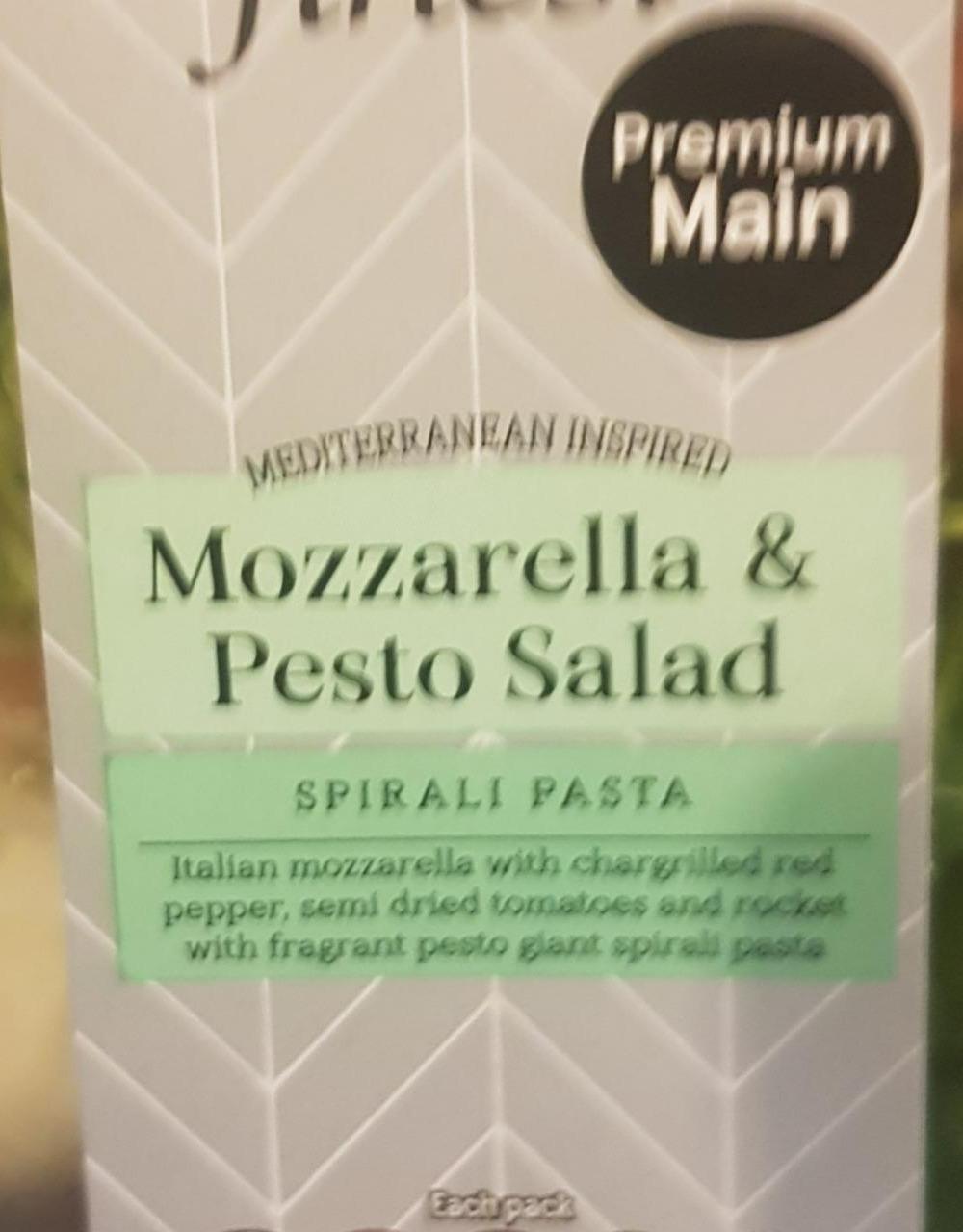 Fotografie - Mozzarella & Pesto salad Tesco finest