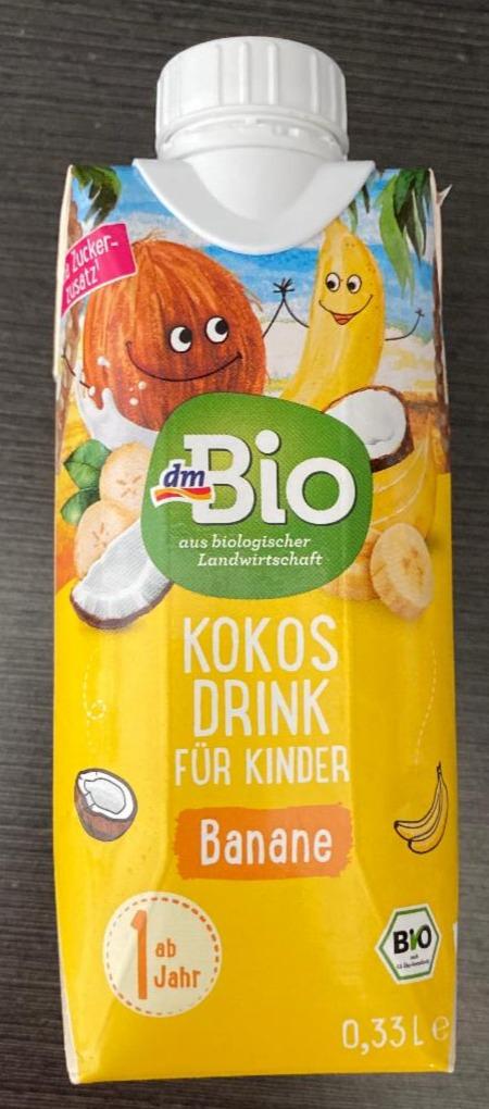 Fotografie - Kokos drink für Kinder Banane dmBio