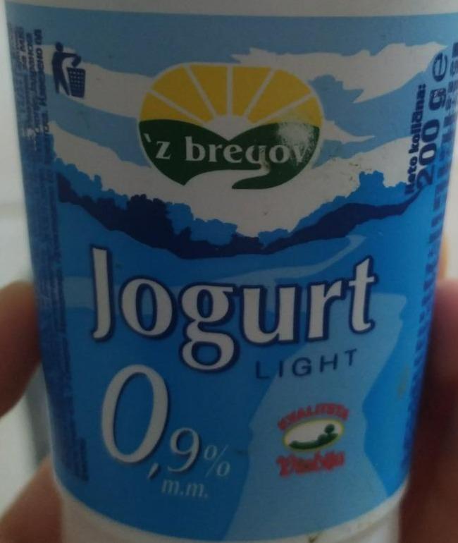 Fotografie - Jogurt light 0,9% Z bregov