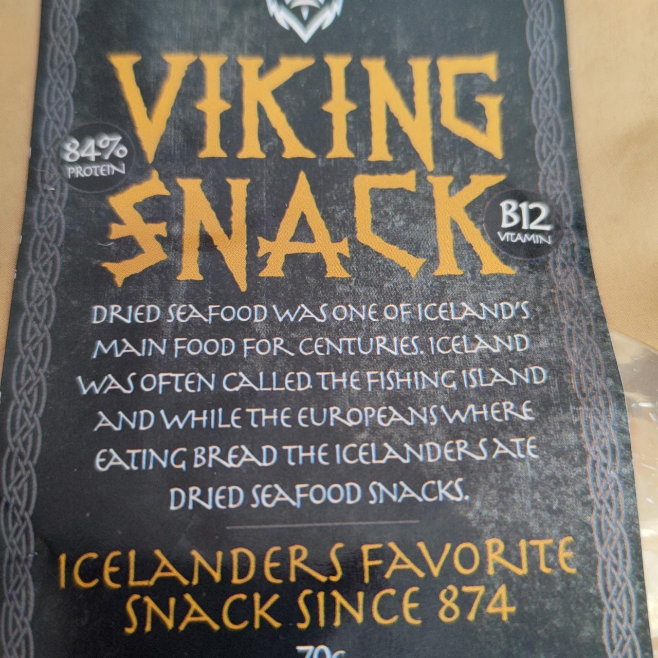 Fotografie - Dried cod fillets Viking snack