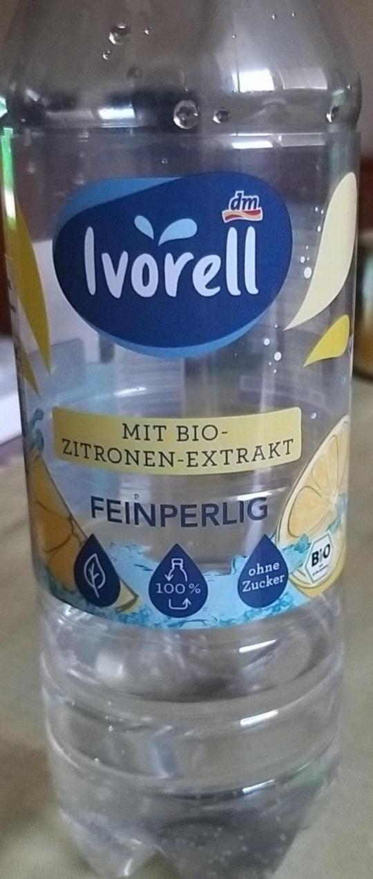 Fotografie - Mineralwasser mit Bio-Zitronen-Extrakt Feinperlig Ivorell