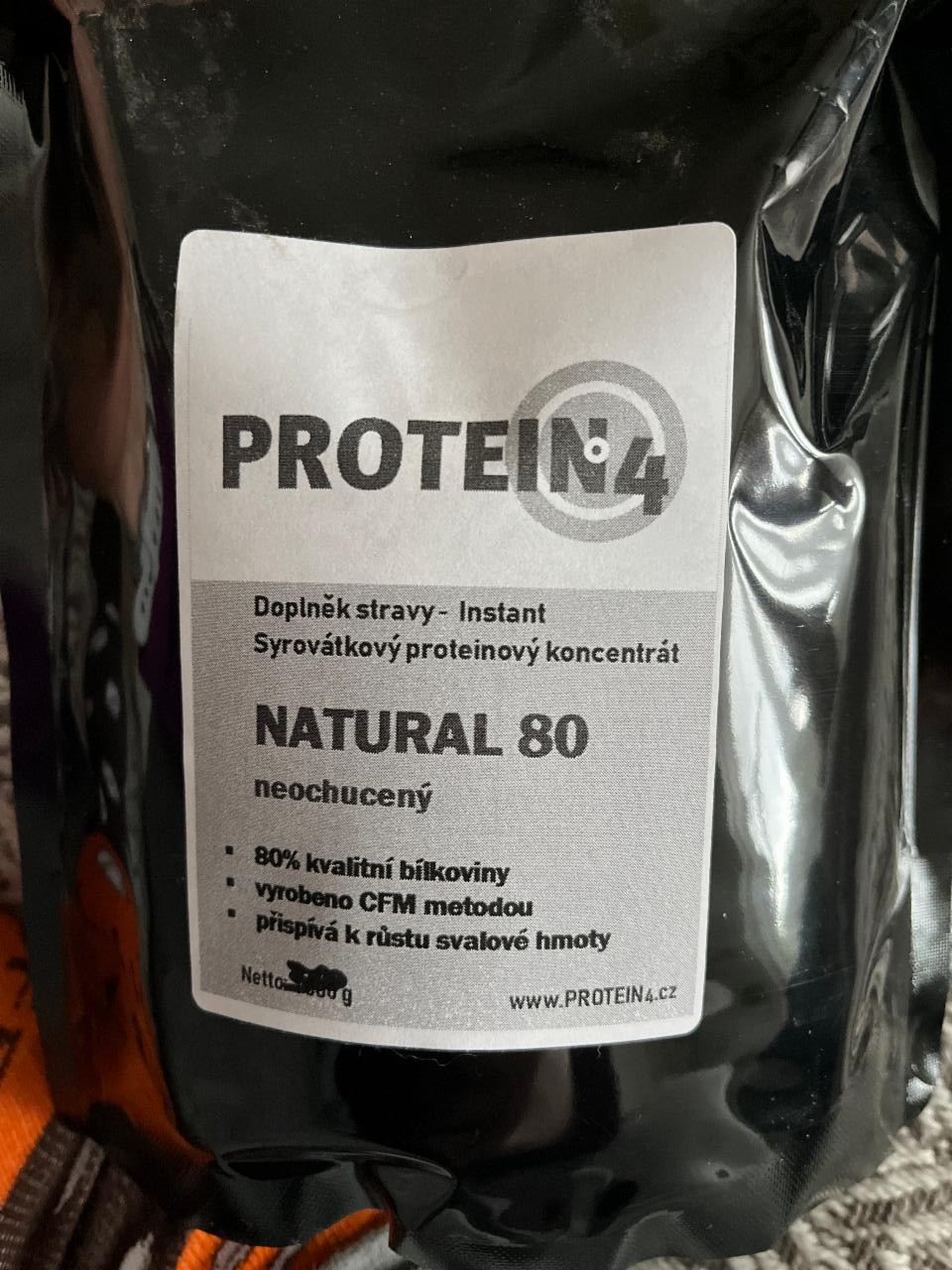 Fotografie - Protein 4 Natural 80 neochucený