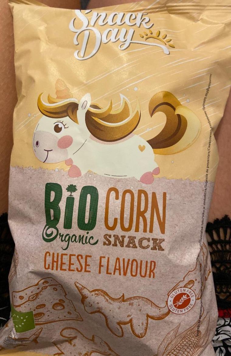 Fotografie - Bio Organic Corn Snack Cheese flavour Snack Day