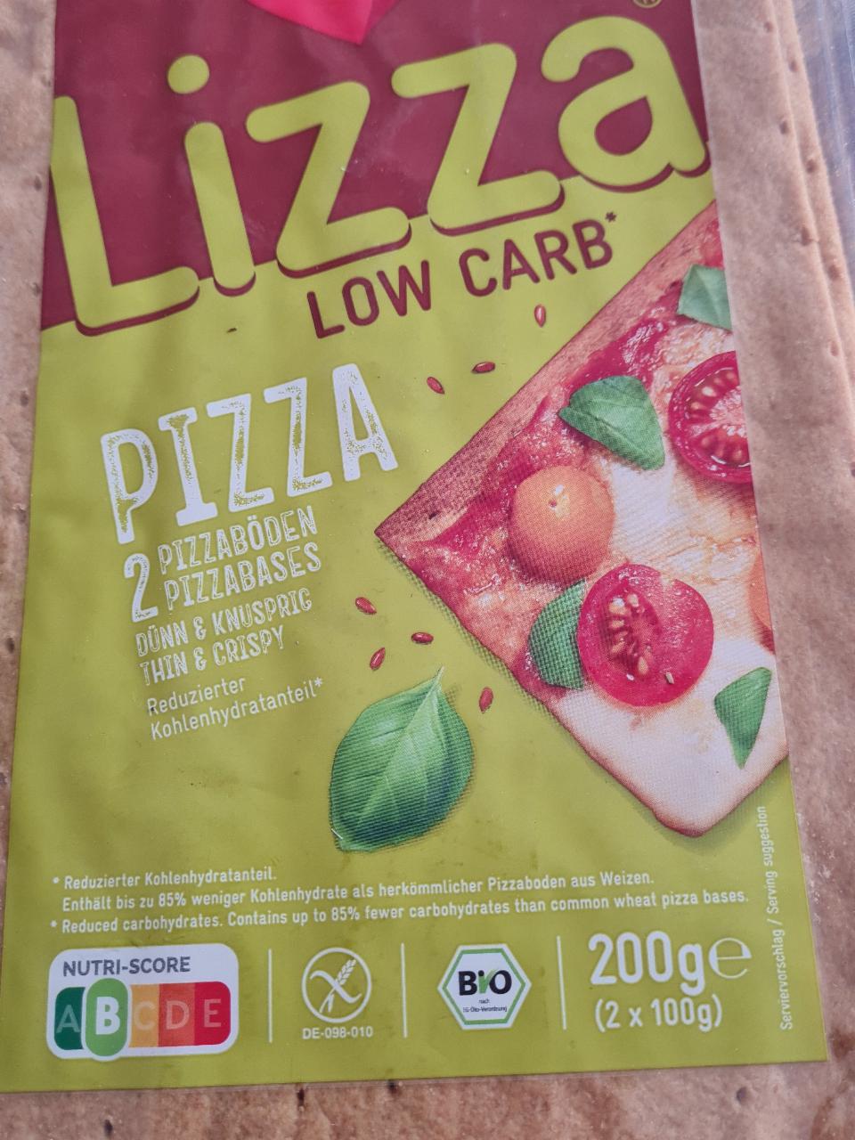 Fotografie - low carb pizza Lizza