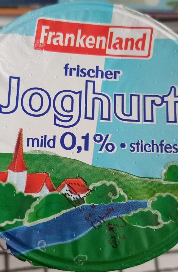 Fotografie - Frischer Joghurt mild 0,1% stichfest Frankenland