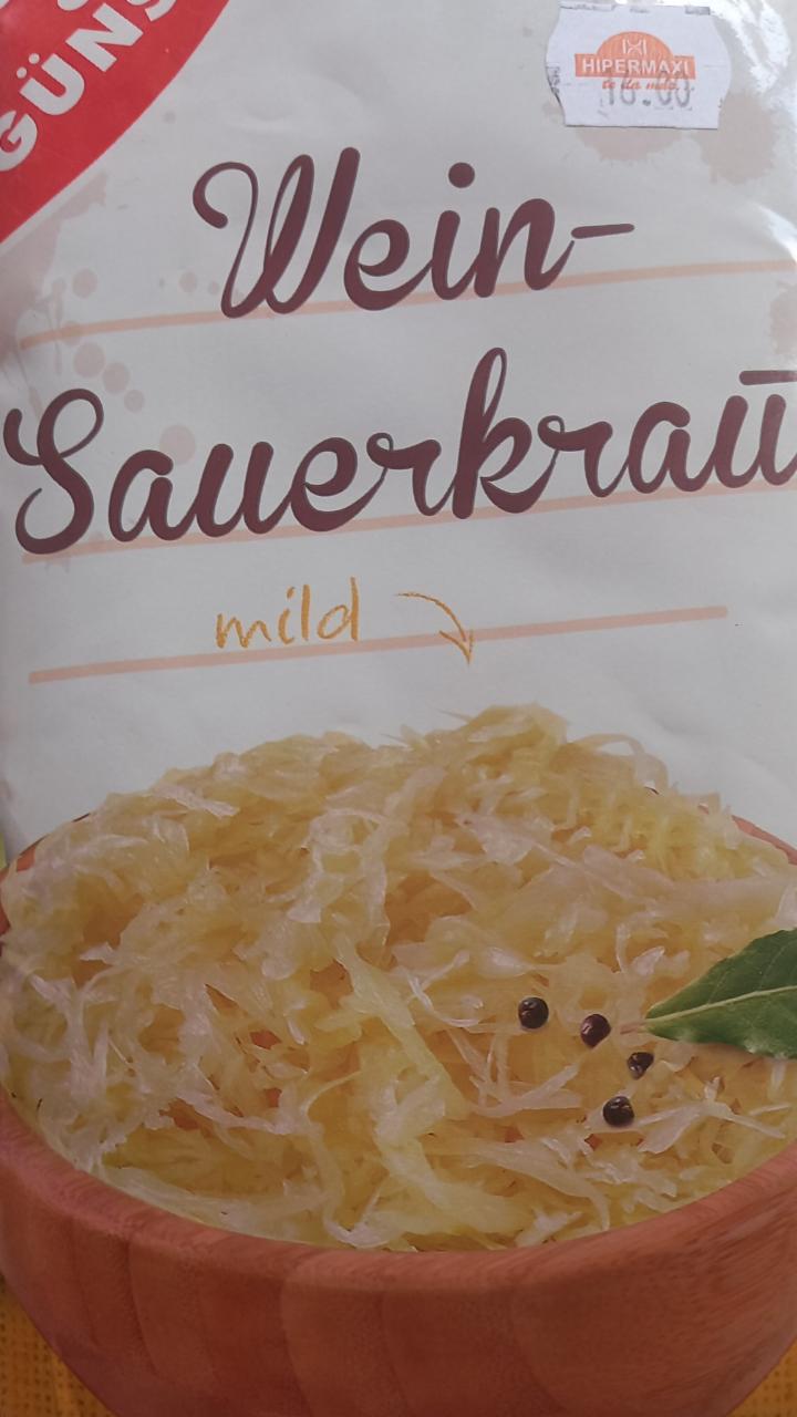 Fotografie - Wein-Sauerkraut mild Gut & Günstig
