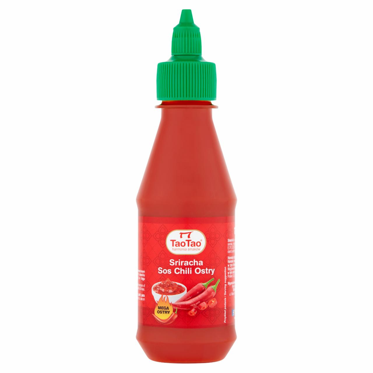 Fotografie - TaoTao Sriracha Sos Chili Ostry