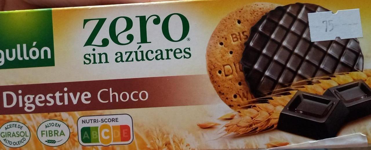 Fotografie - Digestive Choco Sem acúcares Gullón