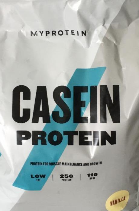 Fotografie - Casein Protein Vanilla MyProtein