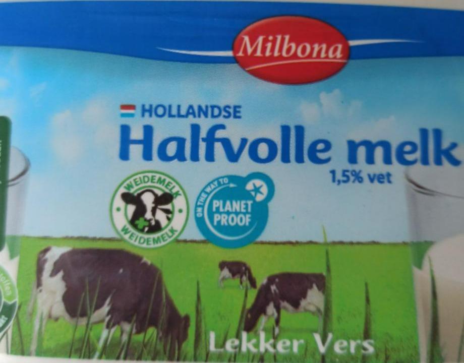 Fotografie - polotučné mlieko Hollandse Milbona