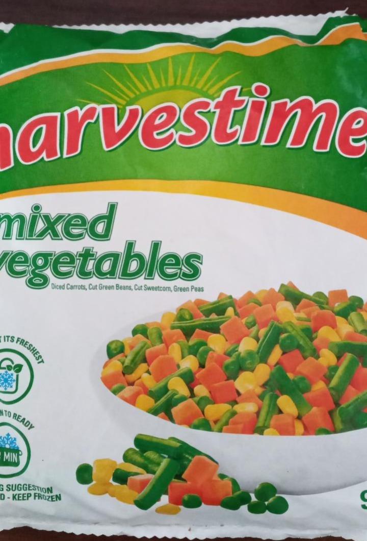 Fotografie - Mixed Vegetables Harvestime
