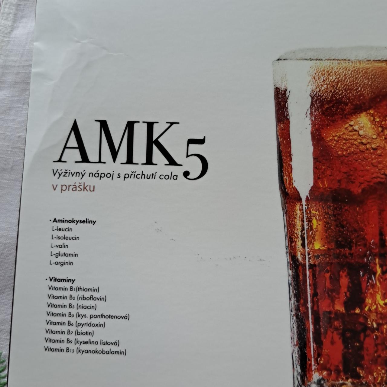 Fotografie - AMK5 výživný nápoj s příchutí cola DietLine