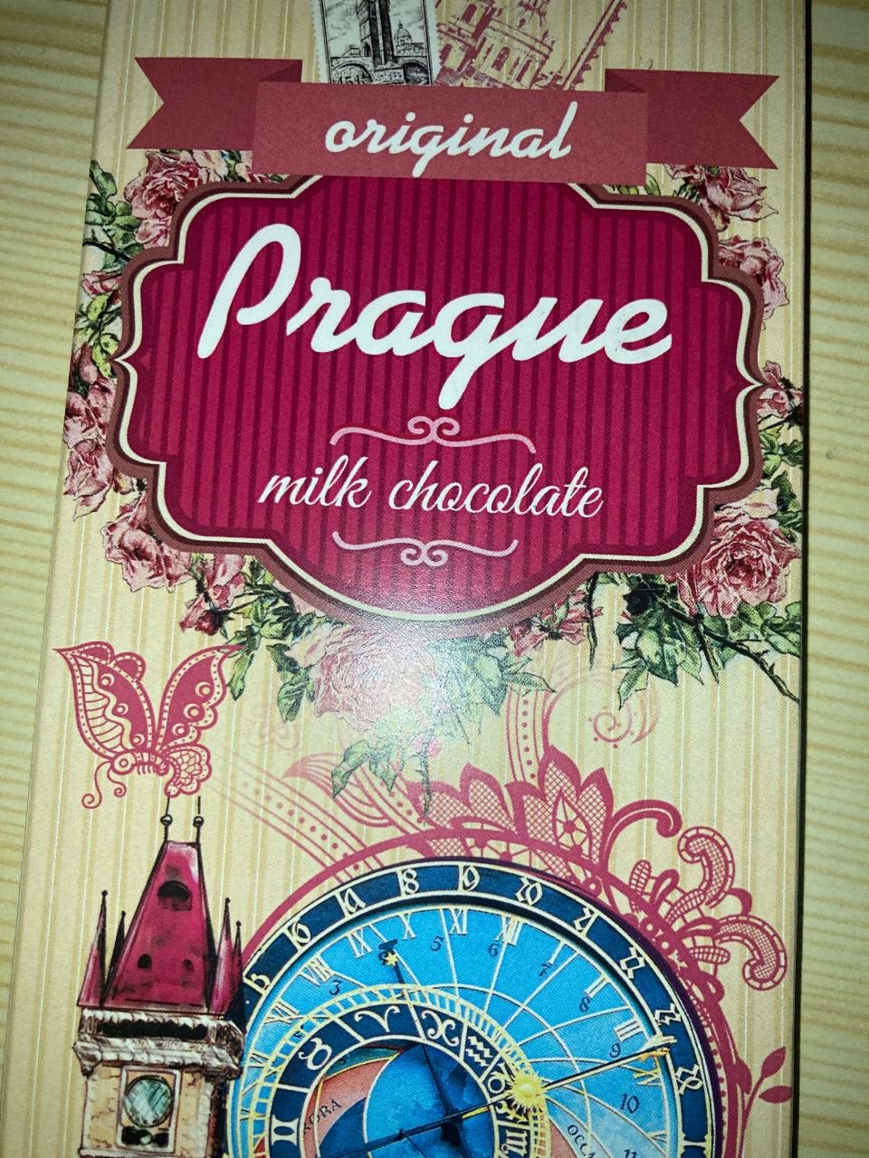 Fotografie - milk chocolate 32% coca Prague milk chocolate