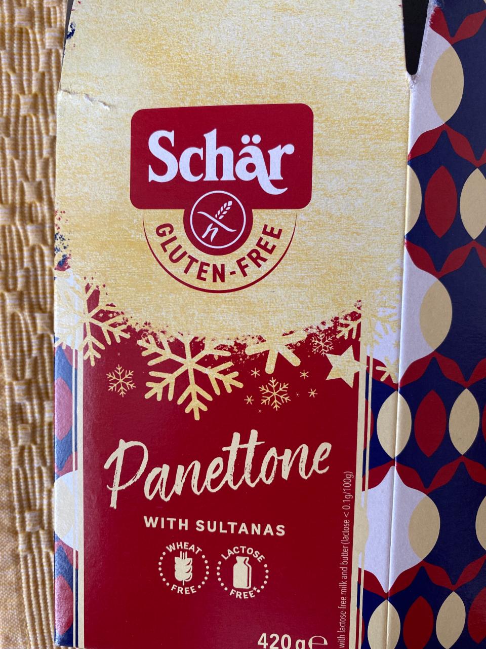 Fotografie - Panettone with Sultanas Gluten Free Schär