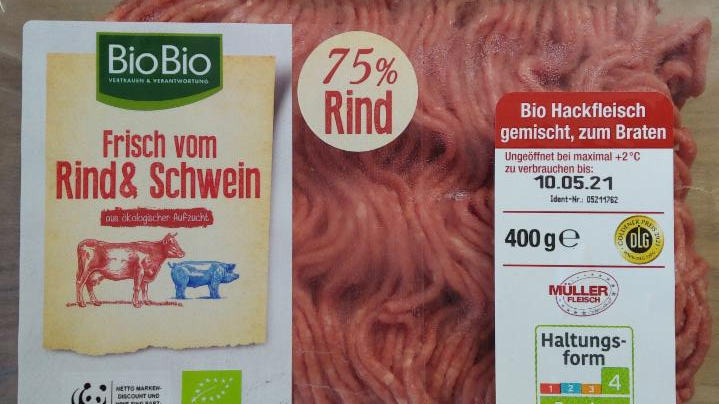 Fotografie - Bio Hackfleisch Rind & Schwein BioBio