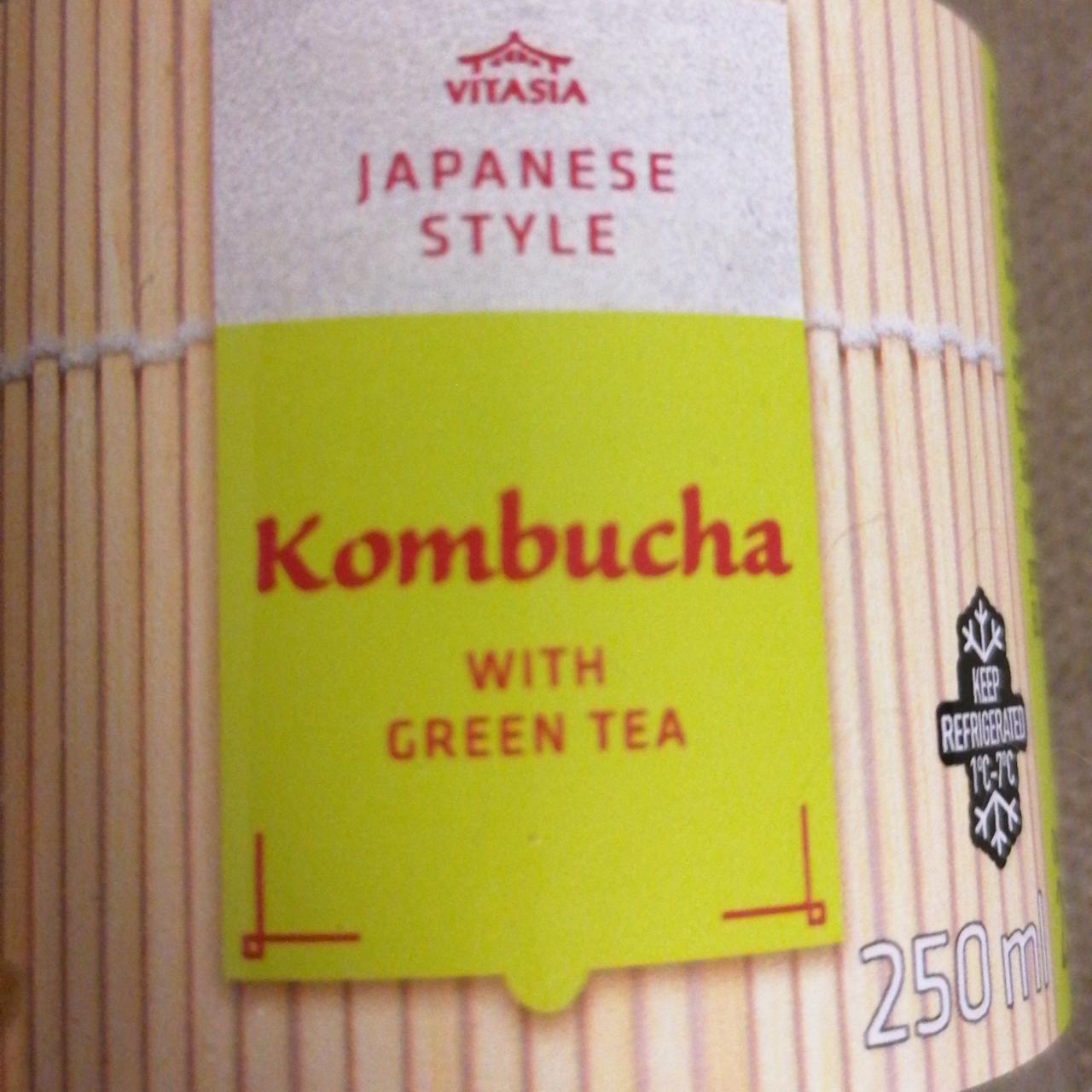 Fotografie - Japanese Style Kombucha with green tea Vitasia