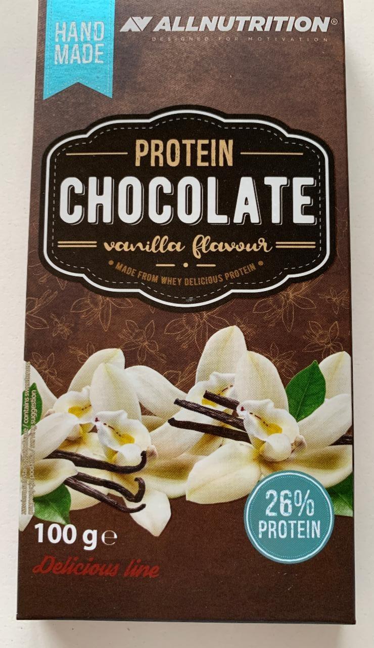 Fotografie - Protein Chocolate Vanilla Flavour Allnutrition