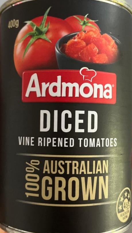 Fotografie - Diced vine riped tomatoes Ardmona