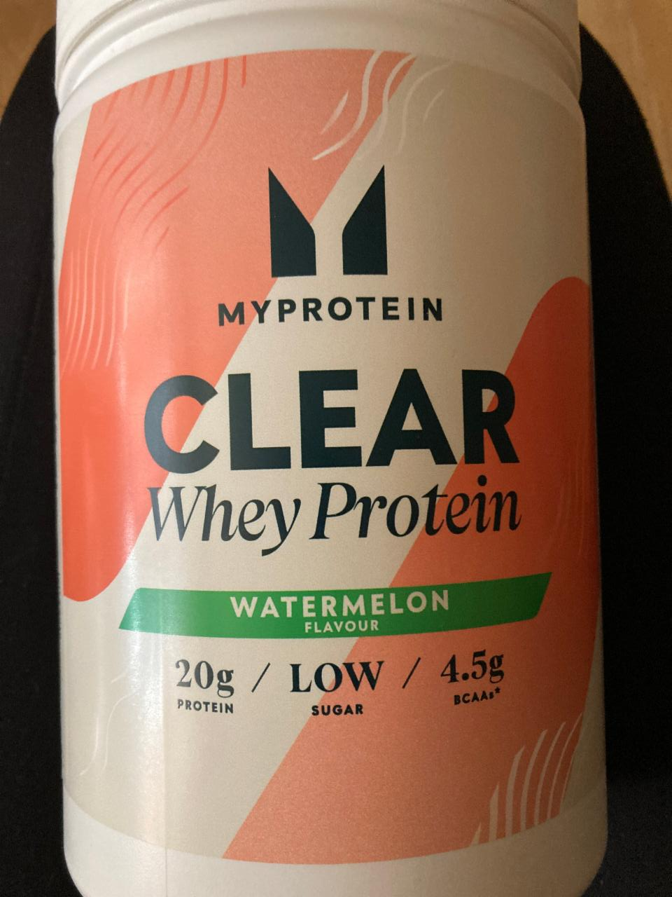 Fotografie - Clear whey protein Watermelon Myprotein
