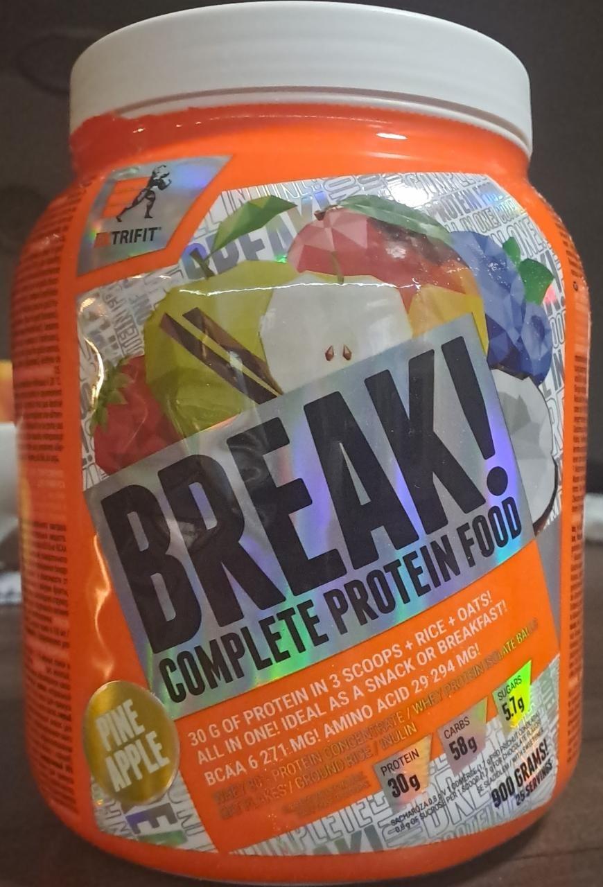 Fotografie - Break! Complete Protein Food Pineapple Extrifit