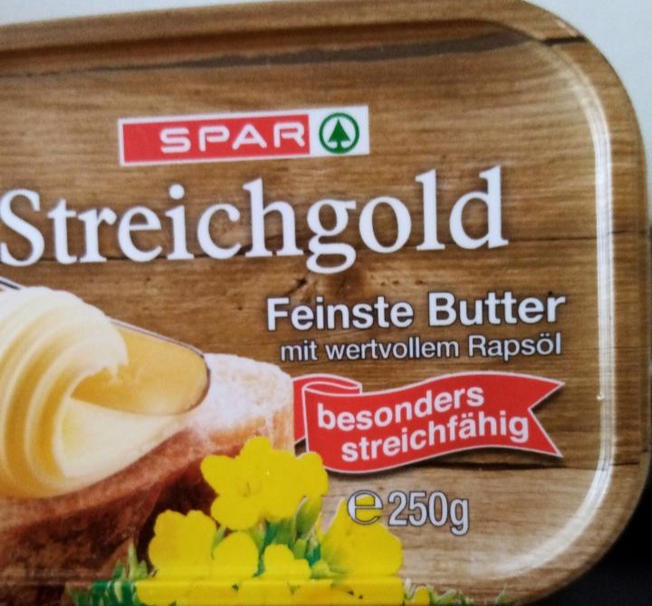 Fotografie - Streichgold Feinste Butter mit wertvollem Rapsöl