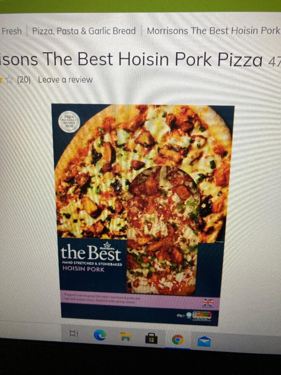 Fotografie - Hoisin pork pizza